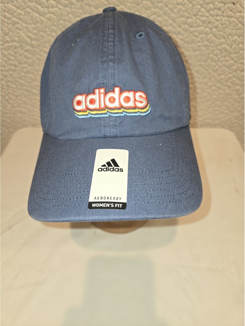 Adidas Womens Cotton Baseball Cap Blue #983034-D. 092217